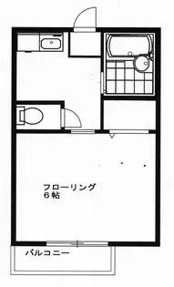 太子堂4丁目アパート 女性限定 1階【1階】の間取り