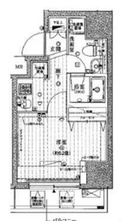 プレール・ドゥーク板橋本町II【2階】の間取り