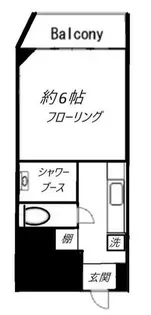 エヴェナール代々木【3階】の間取り