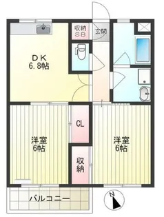 エクセル仙川【3階】の間取り