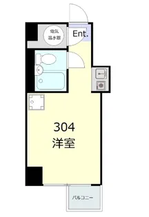 ハイツ芝大門【3階】の間取り