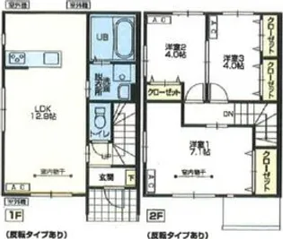 Ciel(シエル) A棟【1階】の間取り