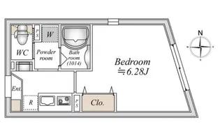 LIVEFLAT巣鴨【2階】の間取り