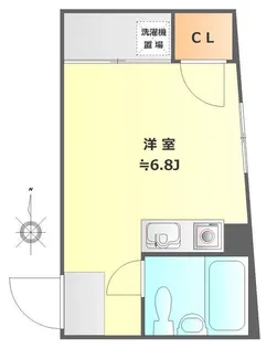 シリウス東十条【3階】の間取り