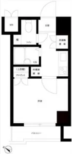 ルーブル白金高輪【7階】の間取り