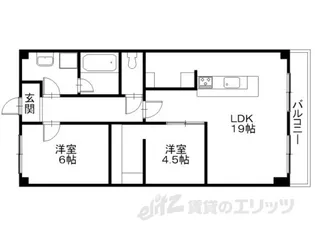 サンマリン日辨【2階】の間取り
