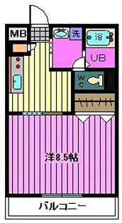 グランデ芝【3階】の間取り