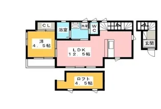 シンセイレジデンス瀬谷【2階】の間取り