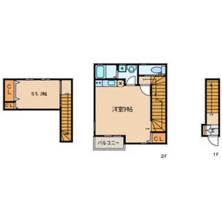 フェリオ鷺宮【2階】の間取り
