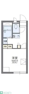 レオパレス天川【2階】の間取り