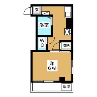 メゾンロワール大口【2階】の間取り