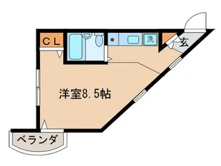 ファ-ストヒル【6階】の間取り