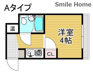 グランビルド平林【3階】の間取り