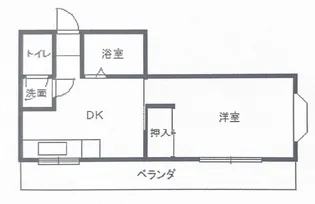 千扇白鷺【2階】の間取り