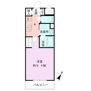 BUENA白山【2階】の間取り