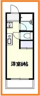 メゾンドクレール【2階】の間取り