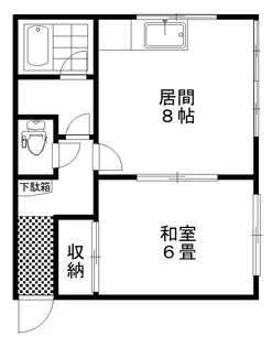 パレ鶴ヶ岱【3階】の間取り