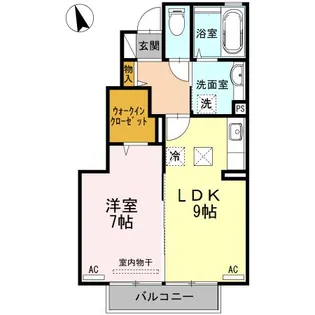 リーフガーデン小佐世保【1階】の間取り