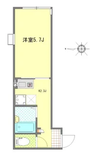 マウ東高円寺【1階】の間取り