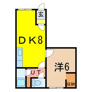 Casa vesina【1階】の間取り