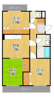 ガーデンハイツ小沢【3階】の間取り