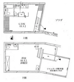 アピカ代々木上原の間取り