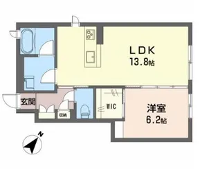 高知県香美市土佐山田町旭町3【アパート】の間取り