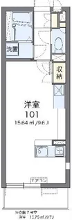 ミランダキャトル【1階】の間取り