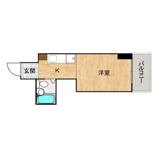 アルティメイトbuilding光南 The Tower【5階】の間取り