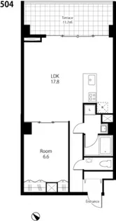 プライムアーバン浮間公園【5階】の間取り