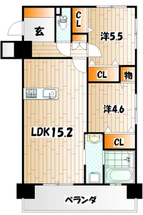 KSK門司コアプレイス【7階】の間取り