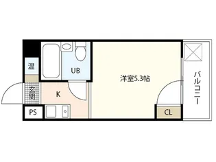 BAUHAUS広島駅前【6階】の間取り