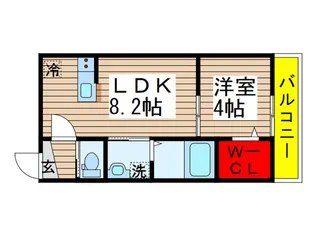 アイナ八千代緑が丘【3階】の間取り