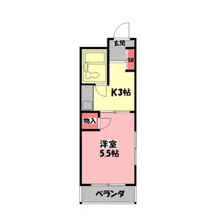 ウッディR one【3階】の間取り