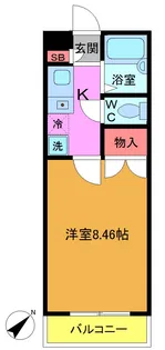 クレオ舞浜 A【3階】の間取り