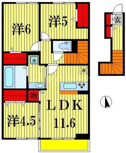 ル・グランIII【2階】の間取り