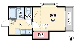 メイプルハウス【2階】の間取り
