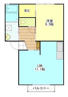 シャーメゾン西大寺【2階】の間取り