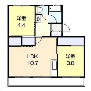 宮本アパート【5階】の間取り