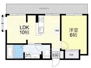 ニューアケディア【3階】の間取り