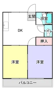 リーフガーデンB【1階】の間取り
