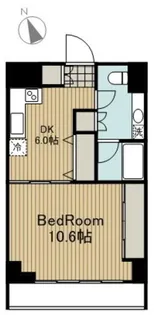 ラ・ヴェーヌ五反田イースト【7階】の間取り