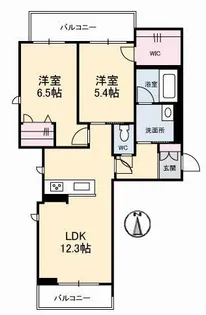 ル・ココン【3階】の間取り