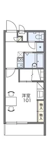 Gトレバリー【3階】の間取り