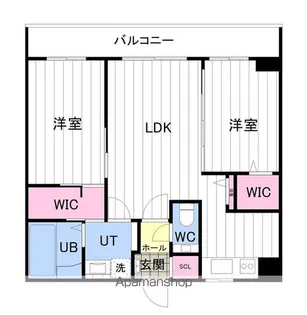 ONE YAMAHANA【3階】の間取り