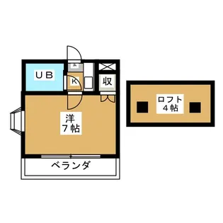 シャトー船橋C棟【2階】の間取り