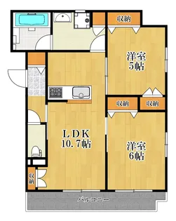 Advantage24【2階】の間取り