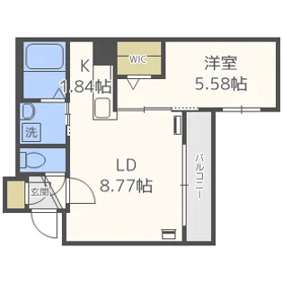 癒禅17I【3階】の間取り