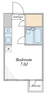 パラッシオ池袋【6階】の間取り