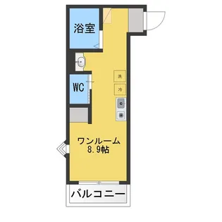 メルラス相模原【2階】の間取り